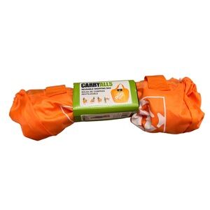 Home Depot Reusable Foldable Shopping Bag - Bright Orange